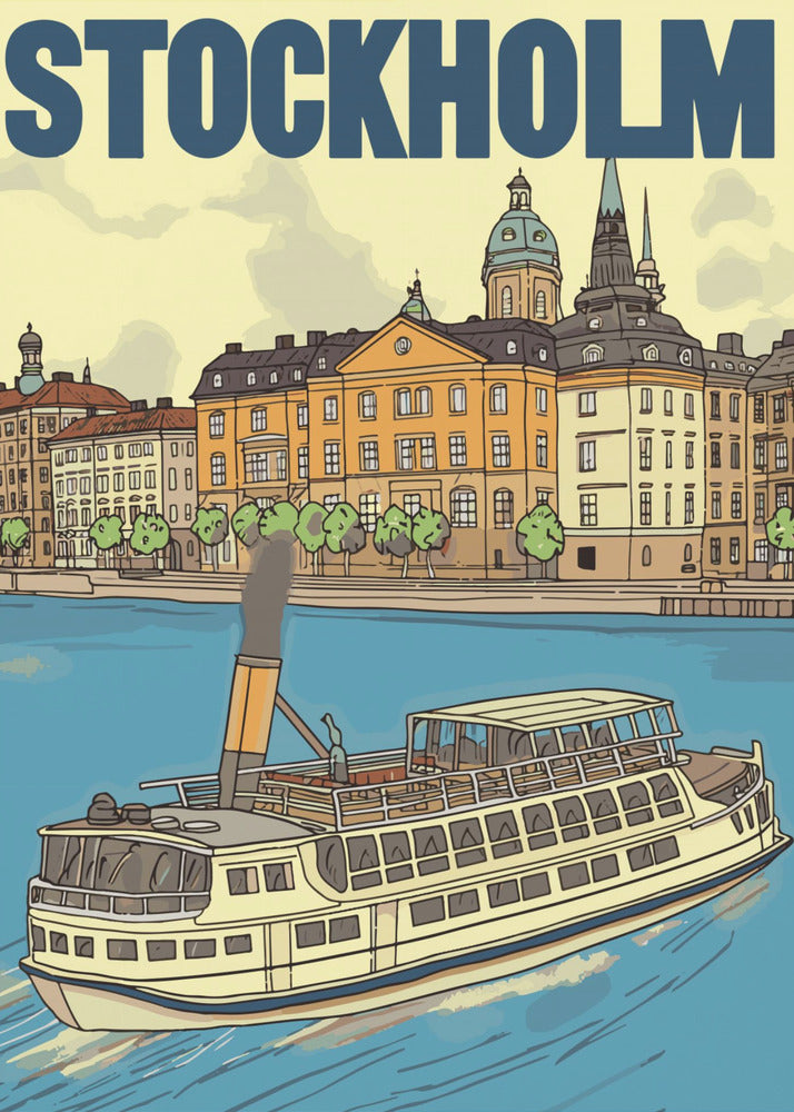 Stockholm - Poster / Art Print