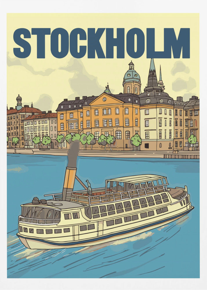 Stockholm - Poster / Art Print