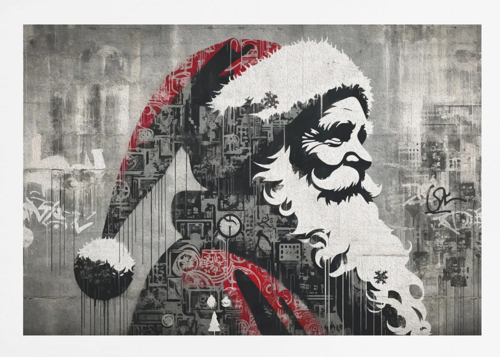 Santa - Poster / Art Print