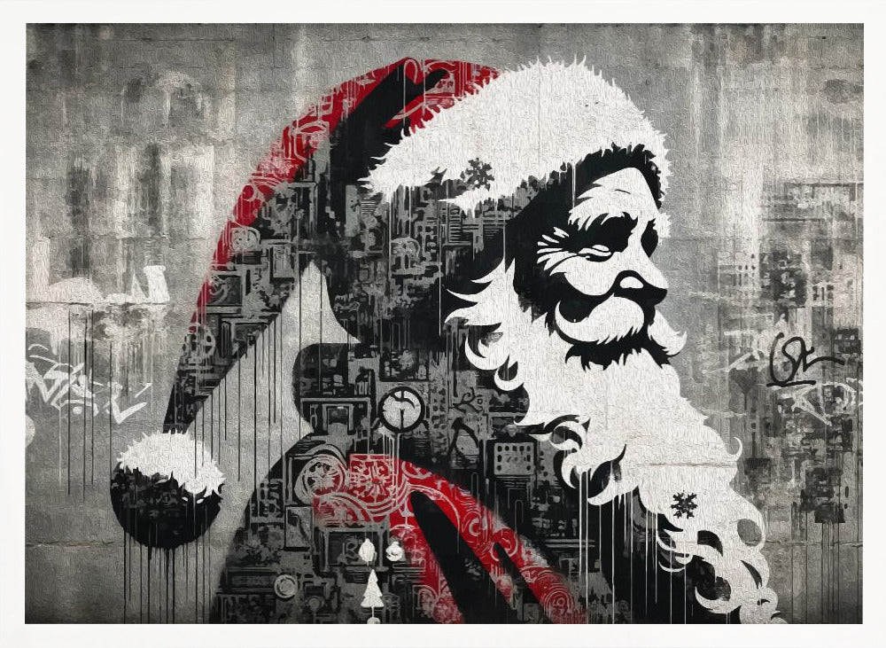 Santa - Poster / Art Print