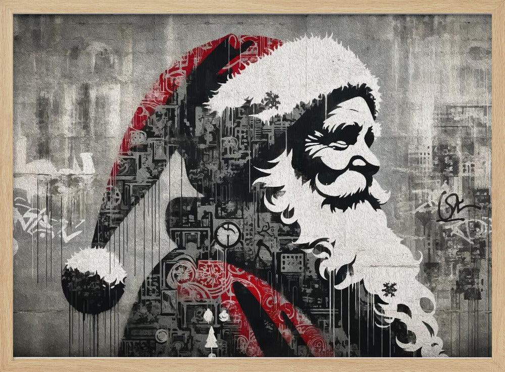 Santa - Poster / Art Print