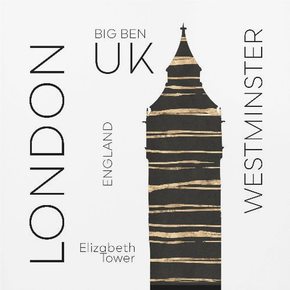 Urban Art LONDON Big Ben - Poster / Art Print