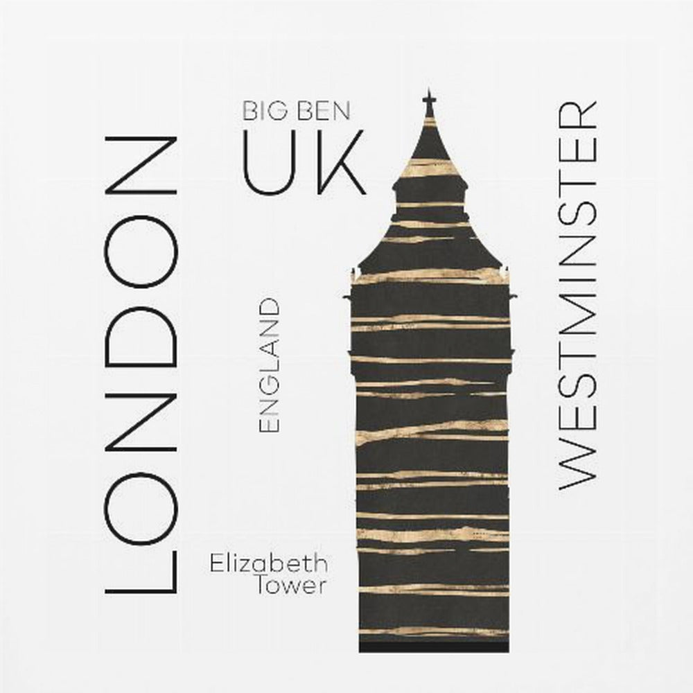 Urban Art LONDON Big Ben - Poster / Art Print