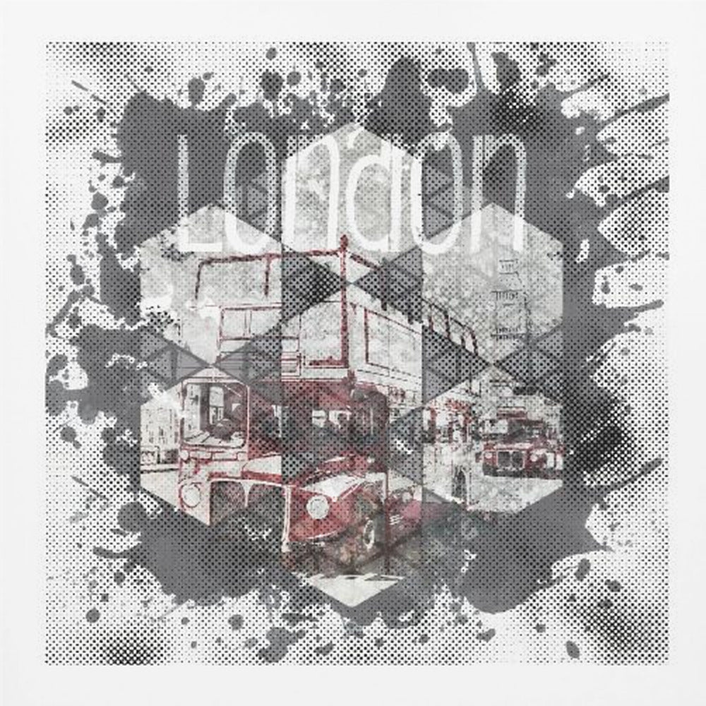 Graphic Art LONDON Streetscene - Poster / Art Print