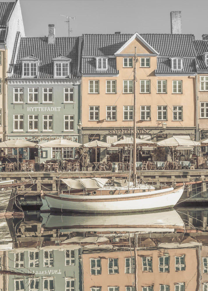 COPENHAGEN VINTAGE Quiet Nyhavn - Poster / Art Print