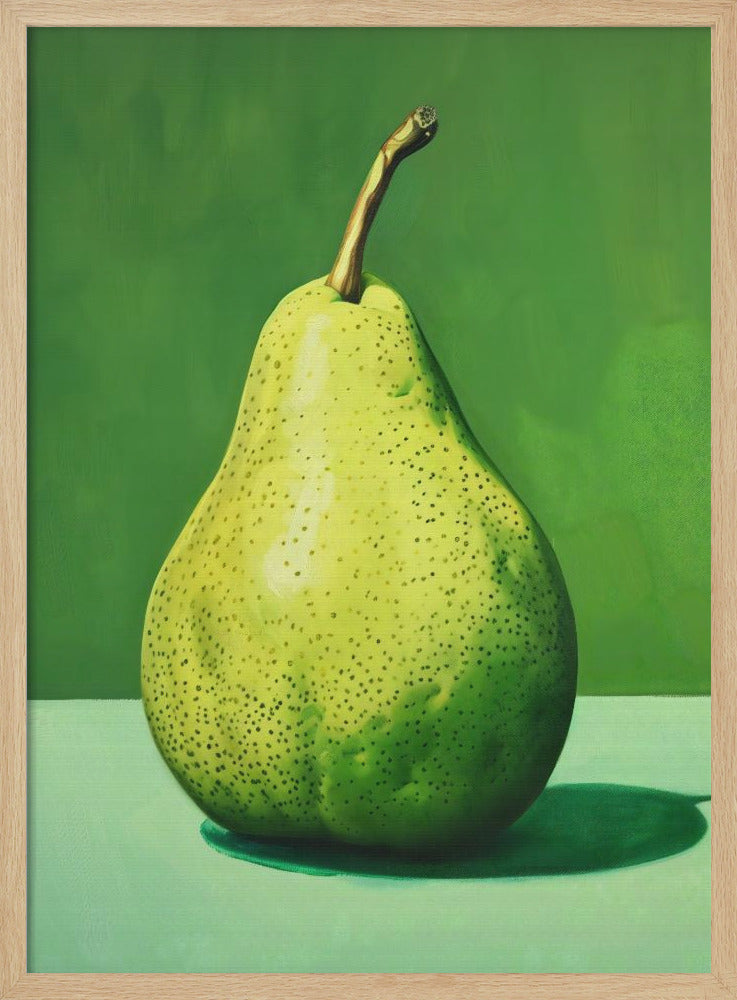 Green Pear - Poster / Art Print