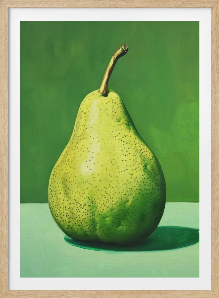 Green Pear - Poster / Art Print