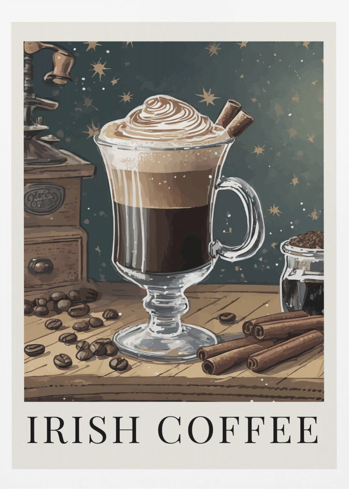 Irish Coffee - Poster / Art Print