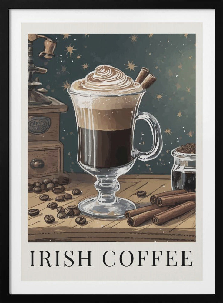 Irish Coffee - Poster / Art Print