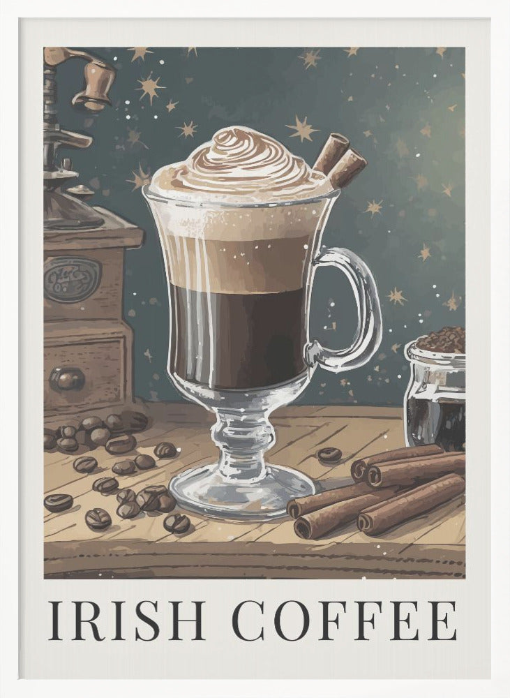 Irish Coffee - Poster / Art Print