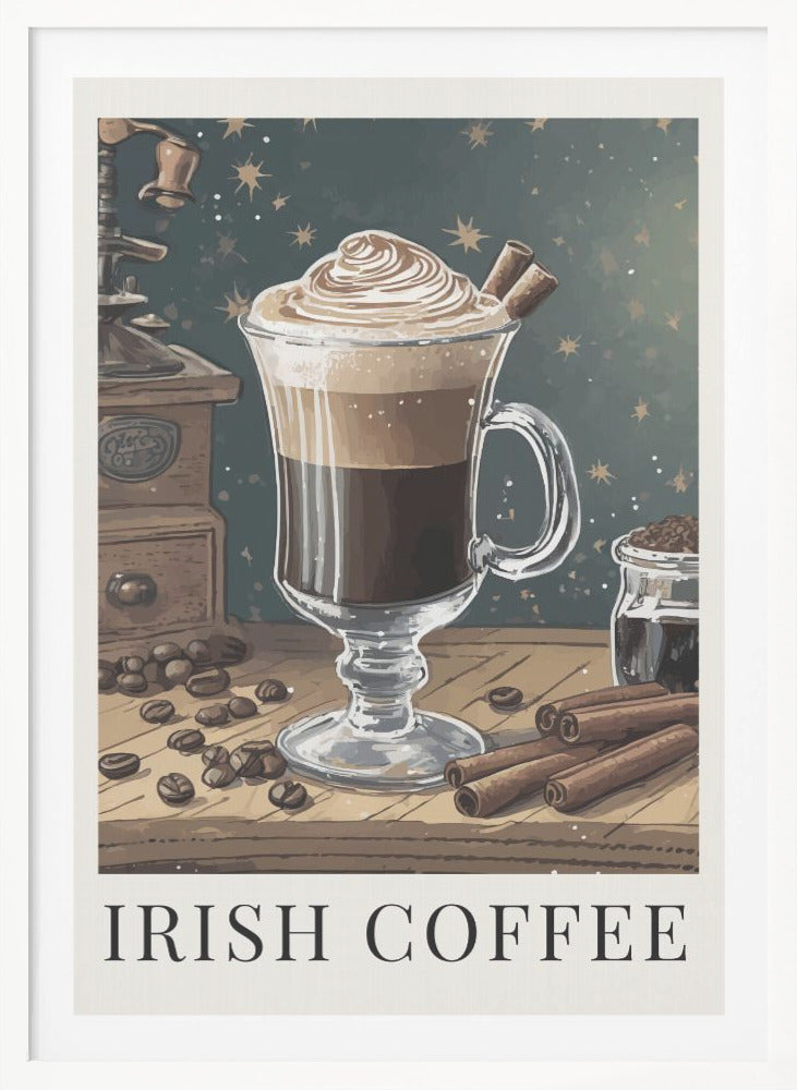 Irish Coffee - Poster / Art Print