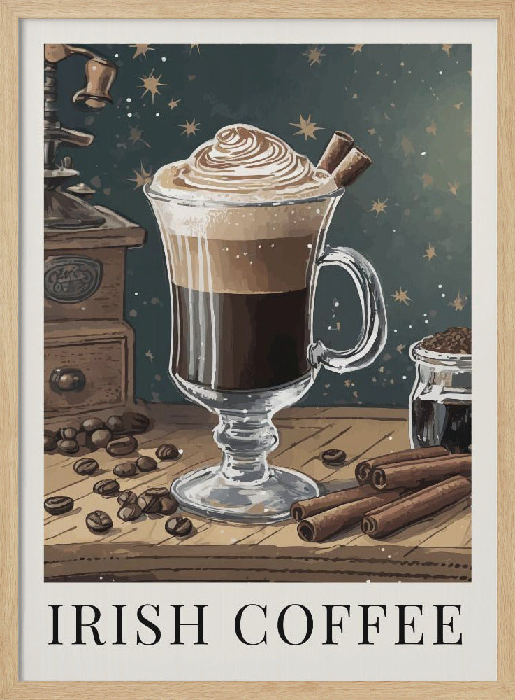 Irish Coffee - Poster / Art Print