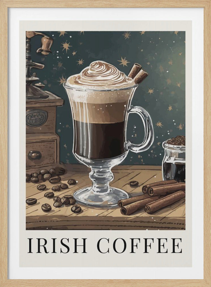 Irish Coffee - Poster / Art Print