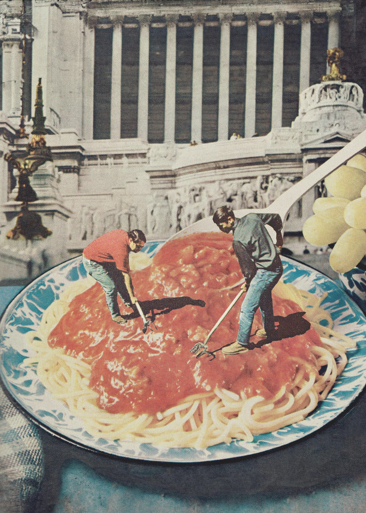 Diggin Spaghetti - Poster / Art Print