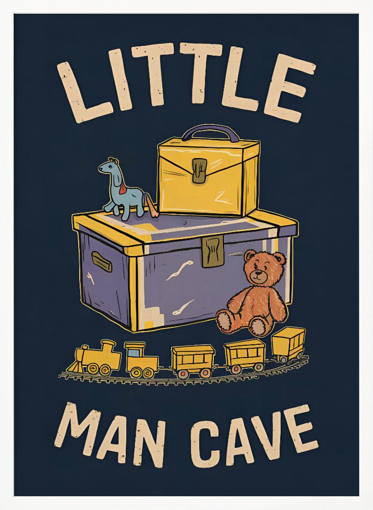 Little Man Cave - Poster / Art Print