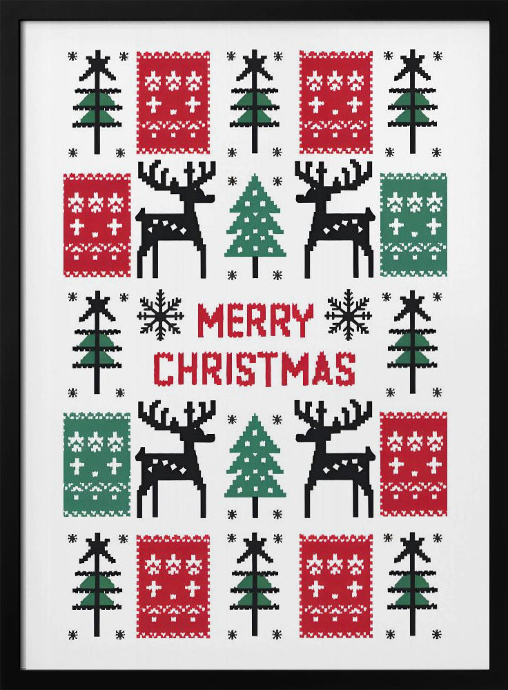 Merry Christmas - Poster / Art Print