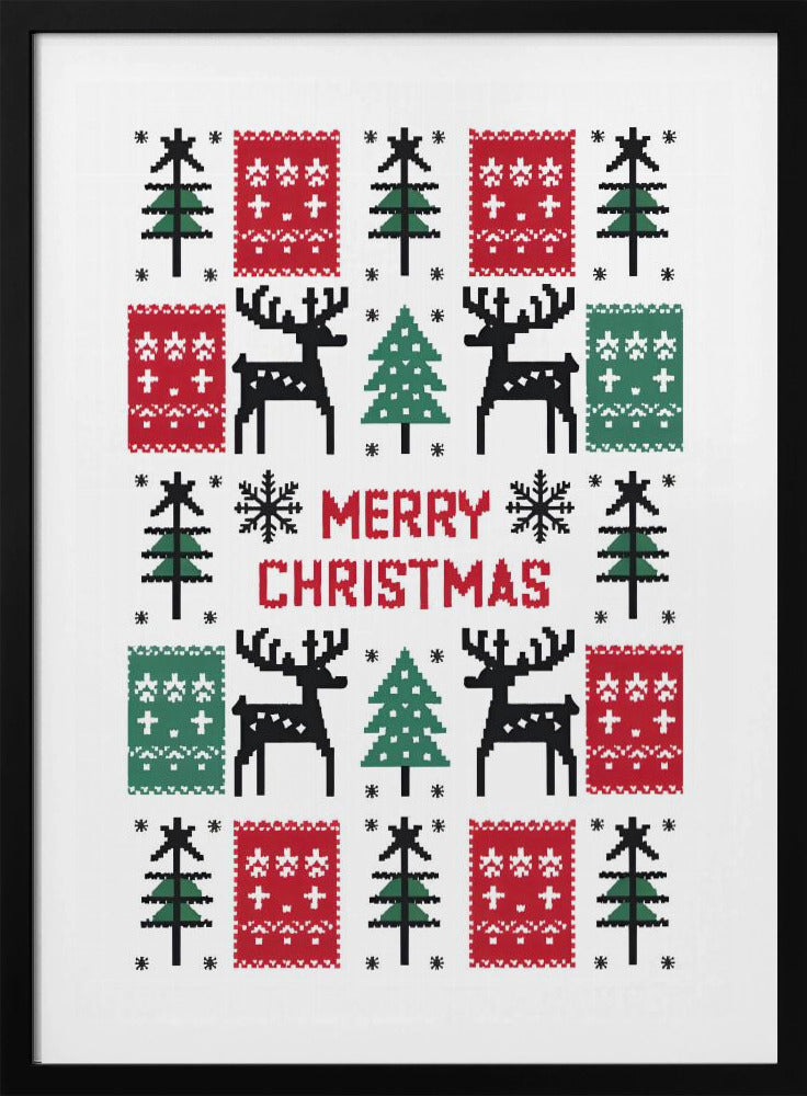 Merry Christmas - Poster / Art Print