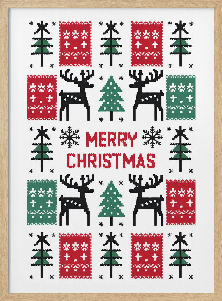 Merry Christmas - Poster / Art Print