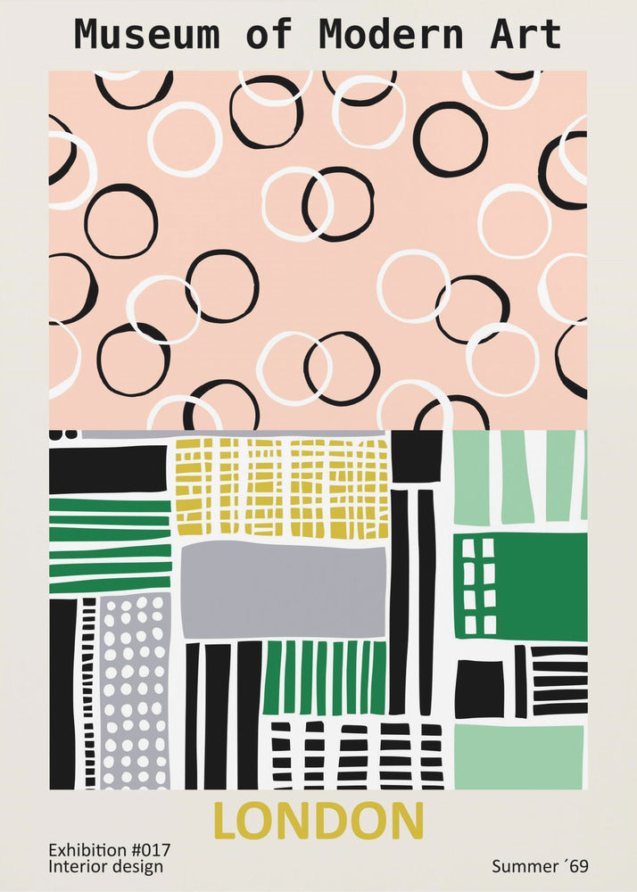 Museum of Modern Art London - Poster / Art Print