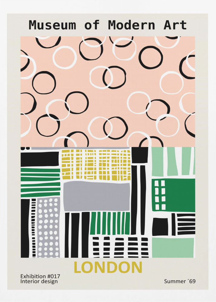 Museum of Modern Art London - Poster / Art Print