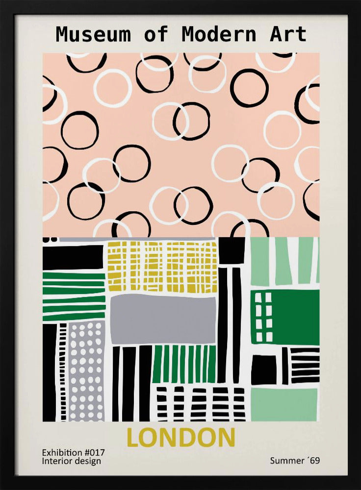 Museum of Modern Art London - Poster / Art Print