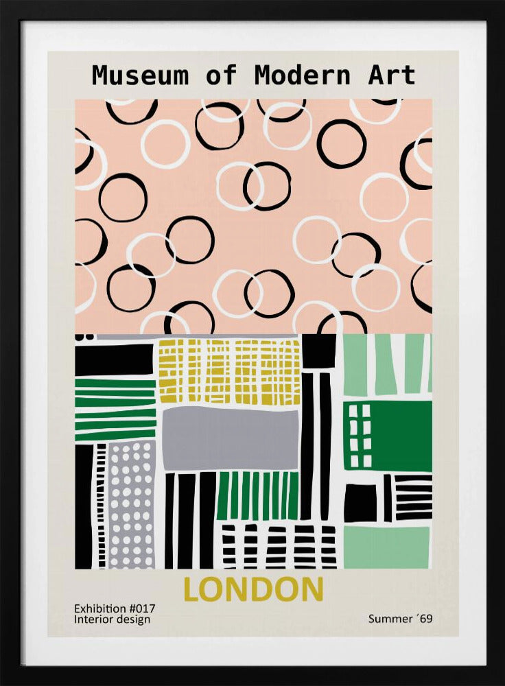 Museum of Modern Art London - Poster / Art Print