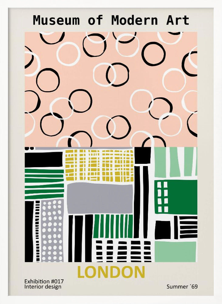 Museum of Modern Art London - Poster / Art Print