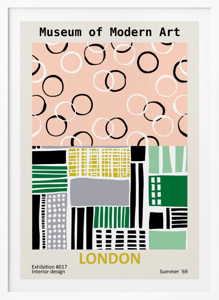 Museum of Modern Art London - Poster / Art Print