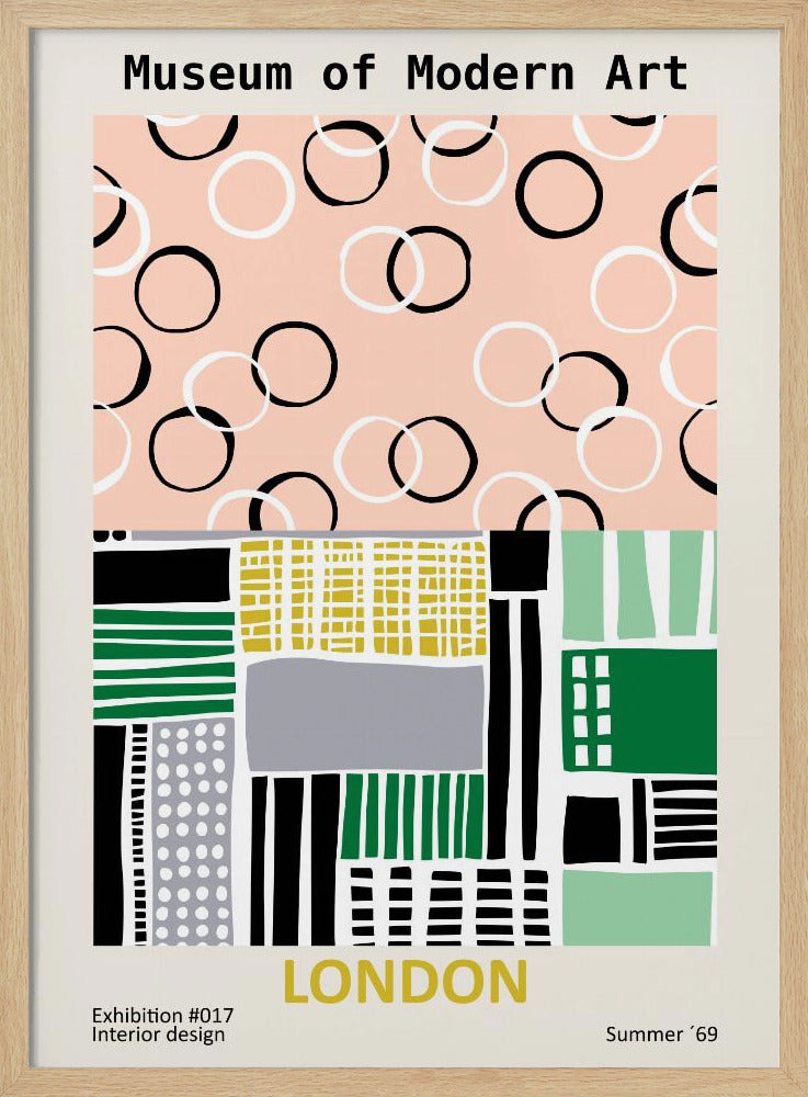 Museum of Modern Art London - Poster / Art Print