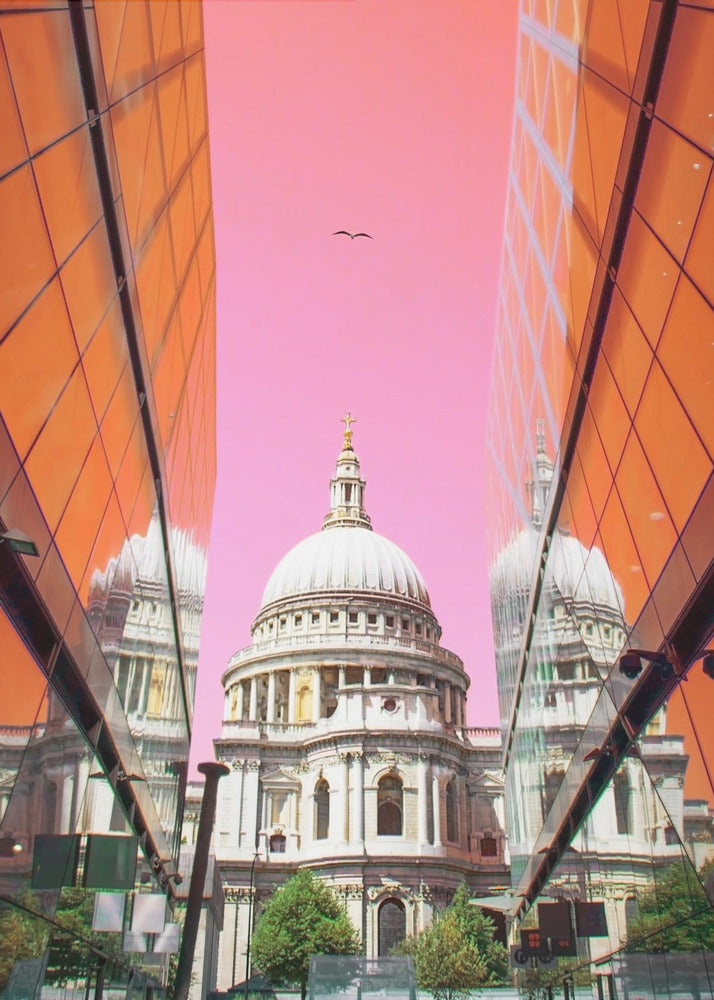 St Pauls View - Poster / Art Print