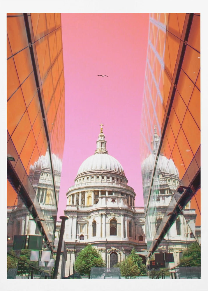 St Pauls View - Poster / Art Print