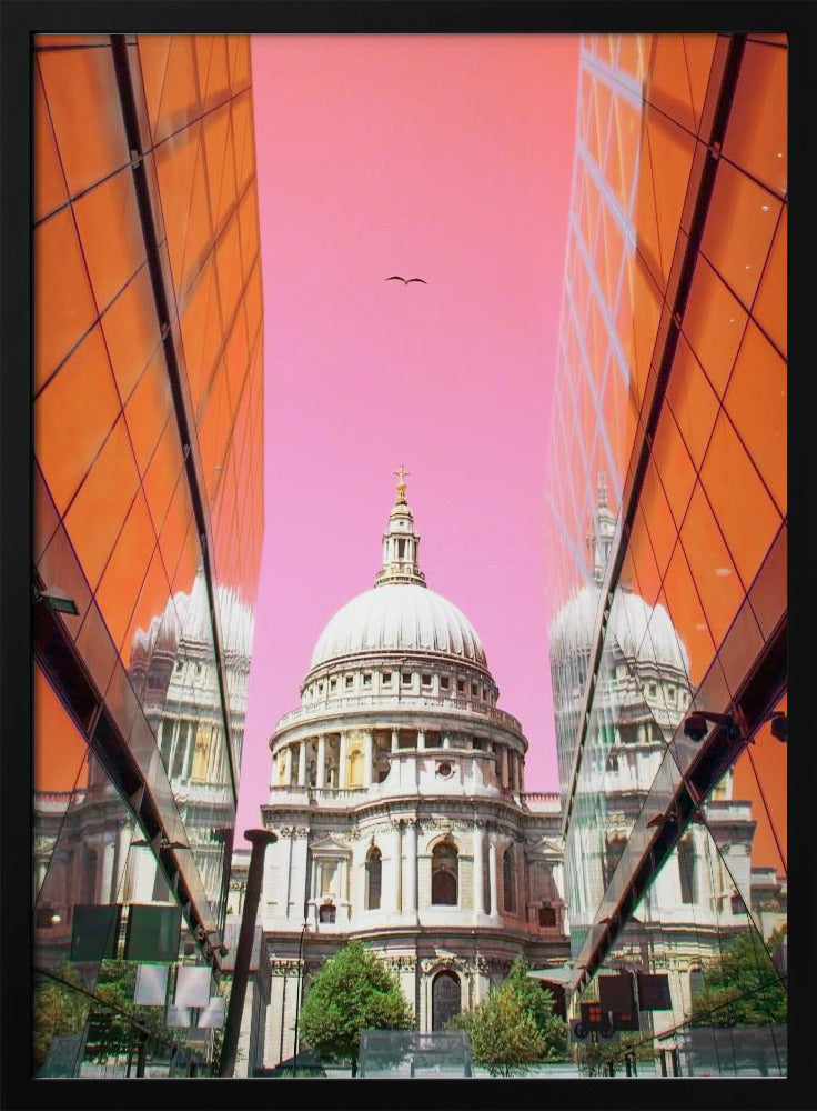 St Pauls View - Poster / Art Print