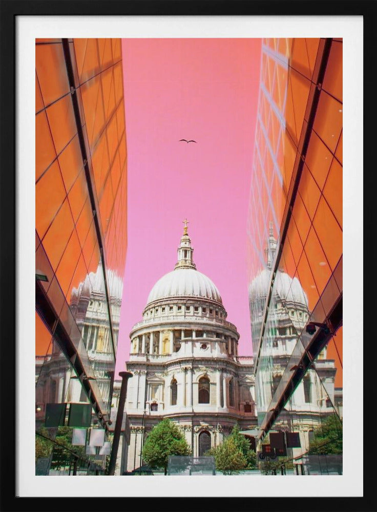 St Pauls View - Poster / Art Print