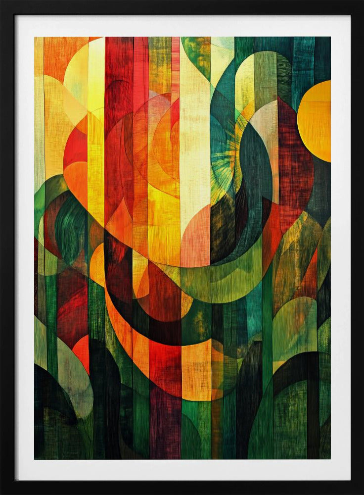 Deep Forest Sunlight - Poster / Art Print