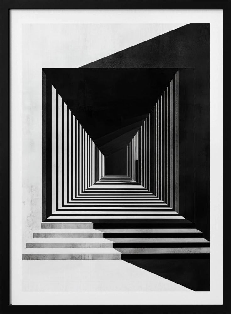 Abstract Hallway - Poster / Art Print