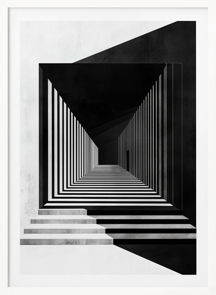 Abstract Hallway - Poster / Art Print