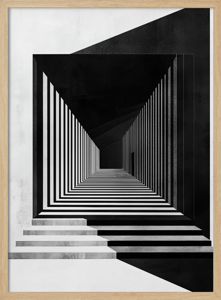 Abstract Hallway - Poster / Art Print