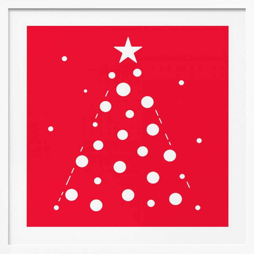 Bows and Baubles: Xmas Tree Holiday Collection - Poster / Art Print