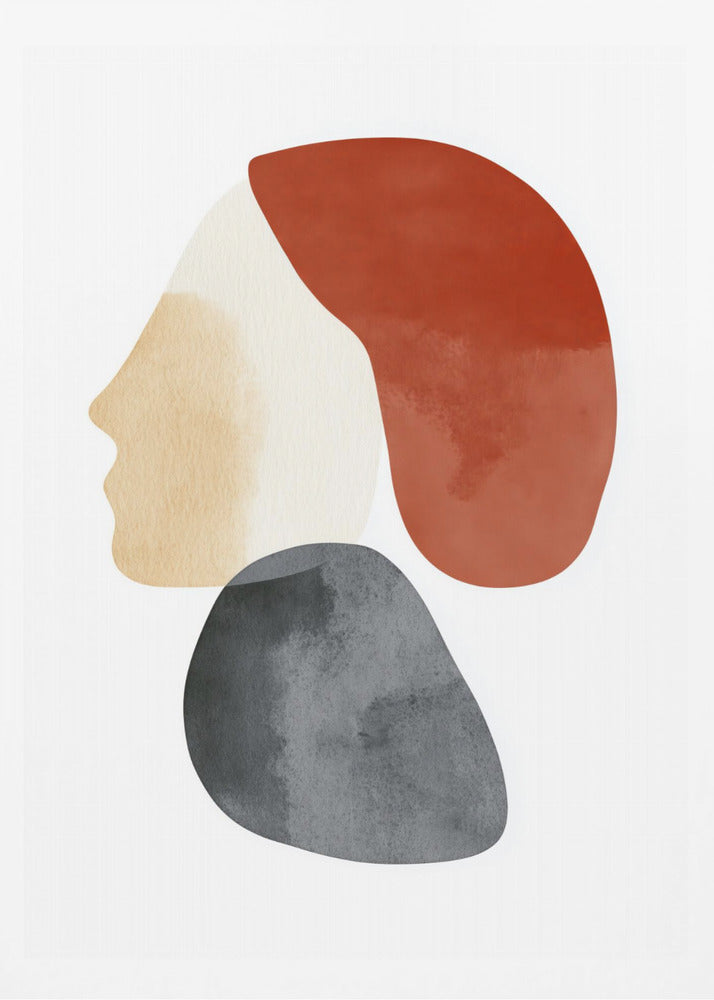 Abstract Minimalist Shapes No 1 - Poster / Art Print