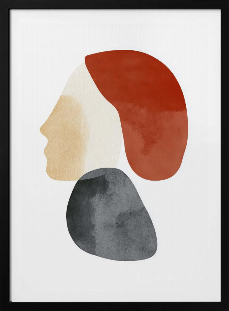 Abstract Minimalist Shapes No 1 - Poster / Art Print