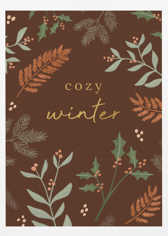 Cozy Winter - Poster / Art Print