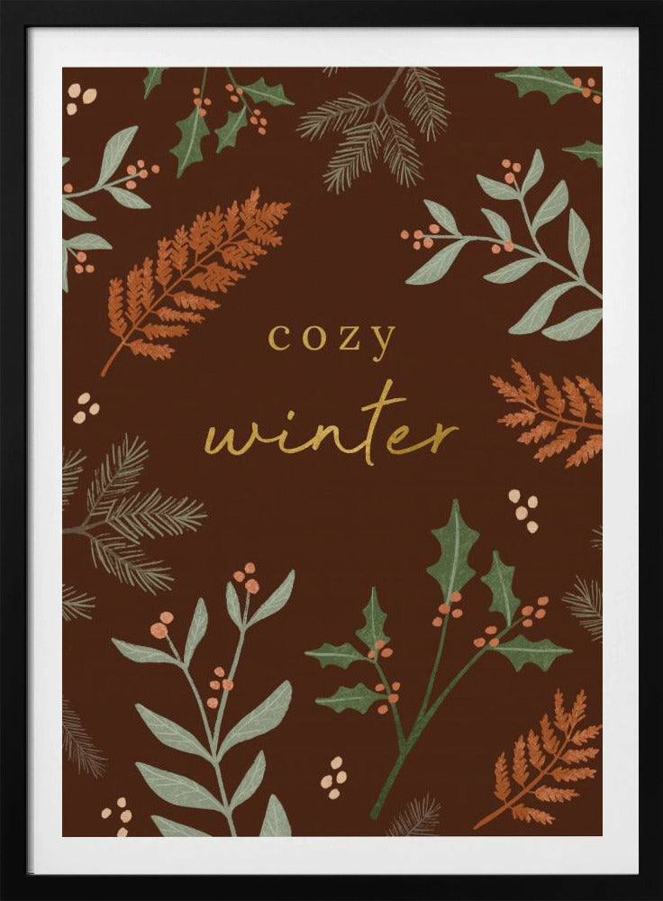 Cozy Winter - Poster / Art Print