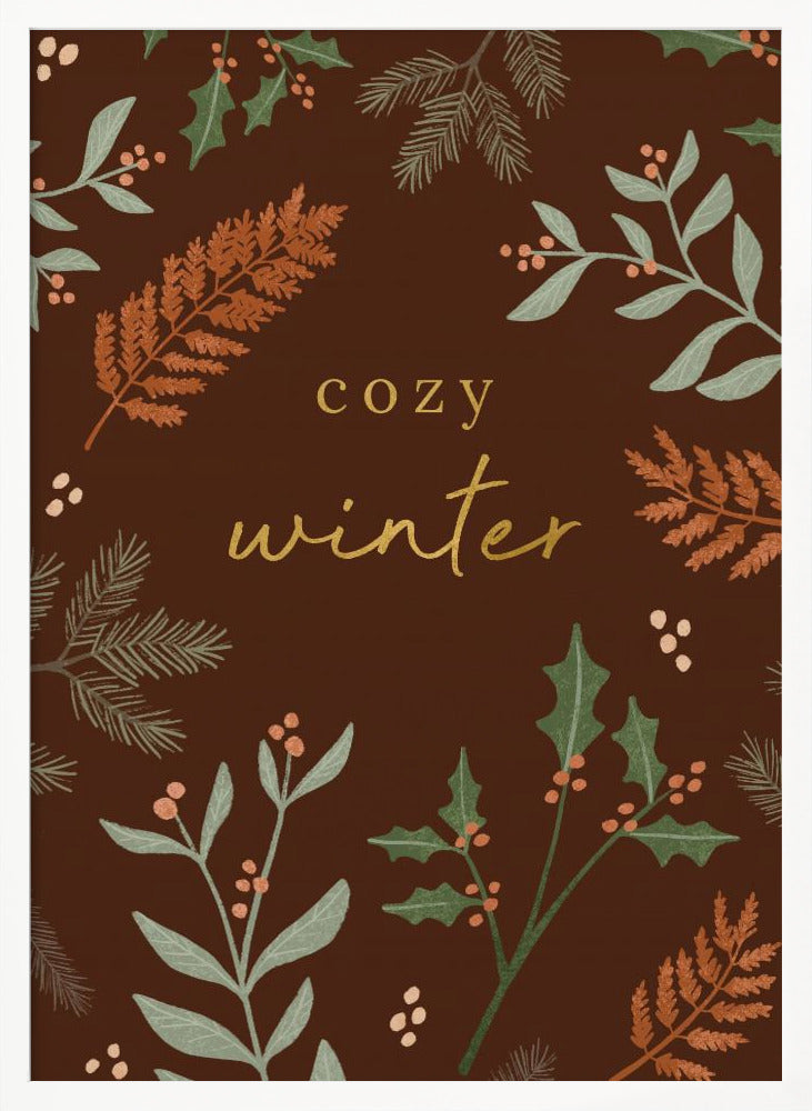 Cozy Winter - Poster / Art Print