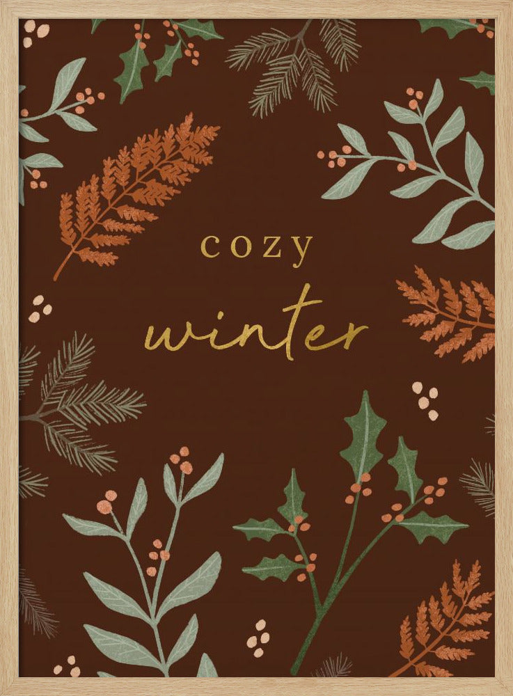 Cozy Winter - Poster / Art Print