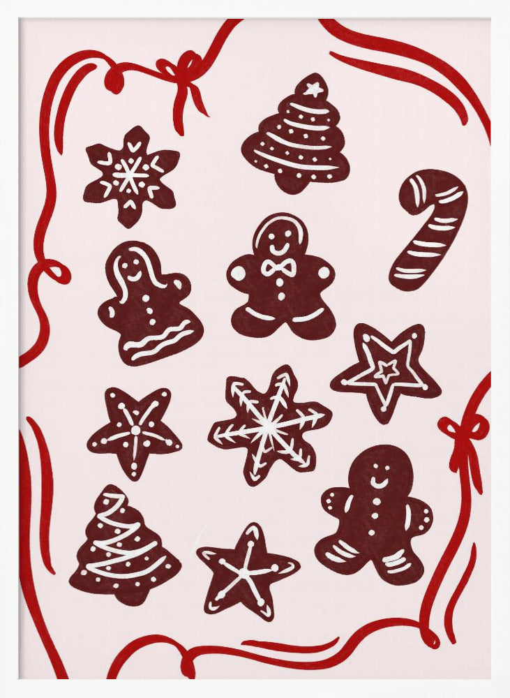 Gingerbread Cookies - Poster / Art Print