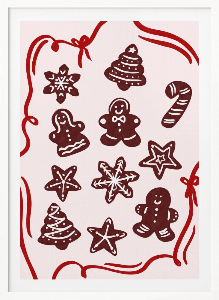 Gingerbread Cookies - Poster / Art Print