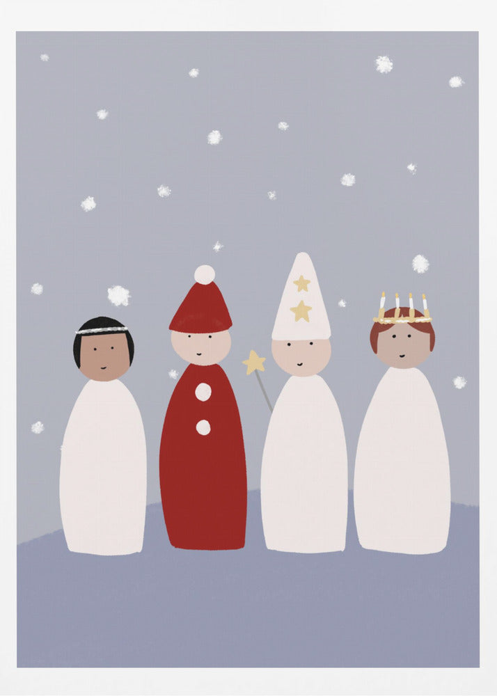 Swedish Lucia - Poster / Art Print