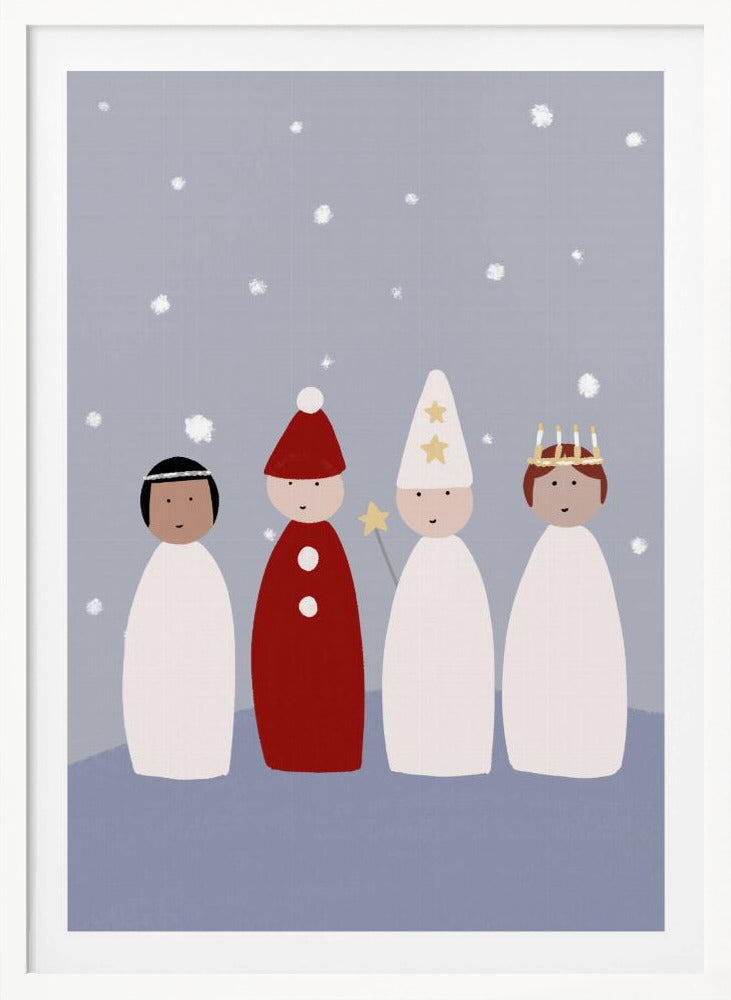 Swedish Lucia - Poster / Art Print