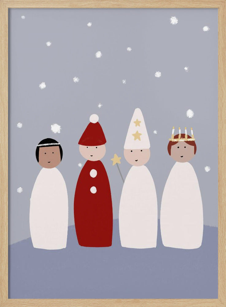 Swedish Lucia - Poster / Art Print