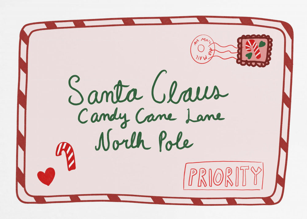 Letter to Santa - Poster / Art Print